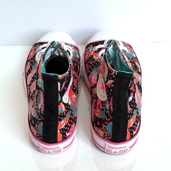 NWOT Converse roses and dots hi top sneakers shoes - Picture 4 of 8
